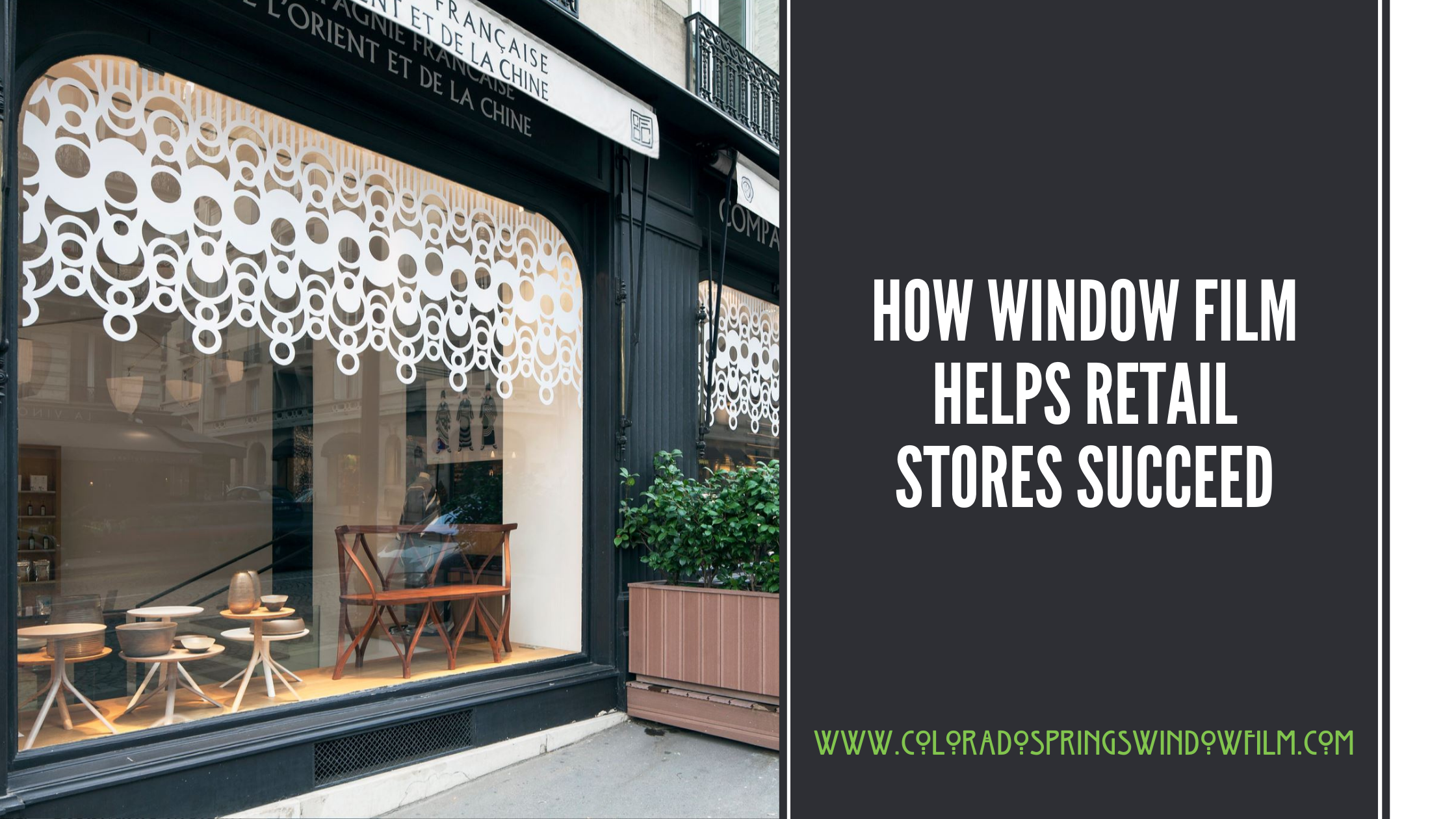 How Window Film Helps Retail Stores Succeed