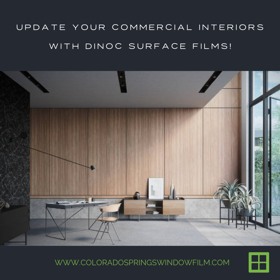 Update Your Commercial Interiors with 3M DiNoc Surface Films!